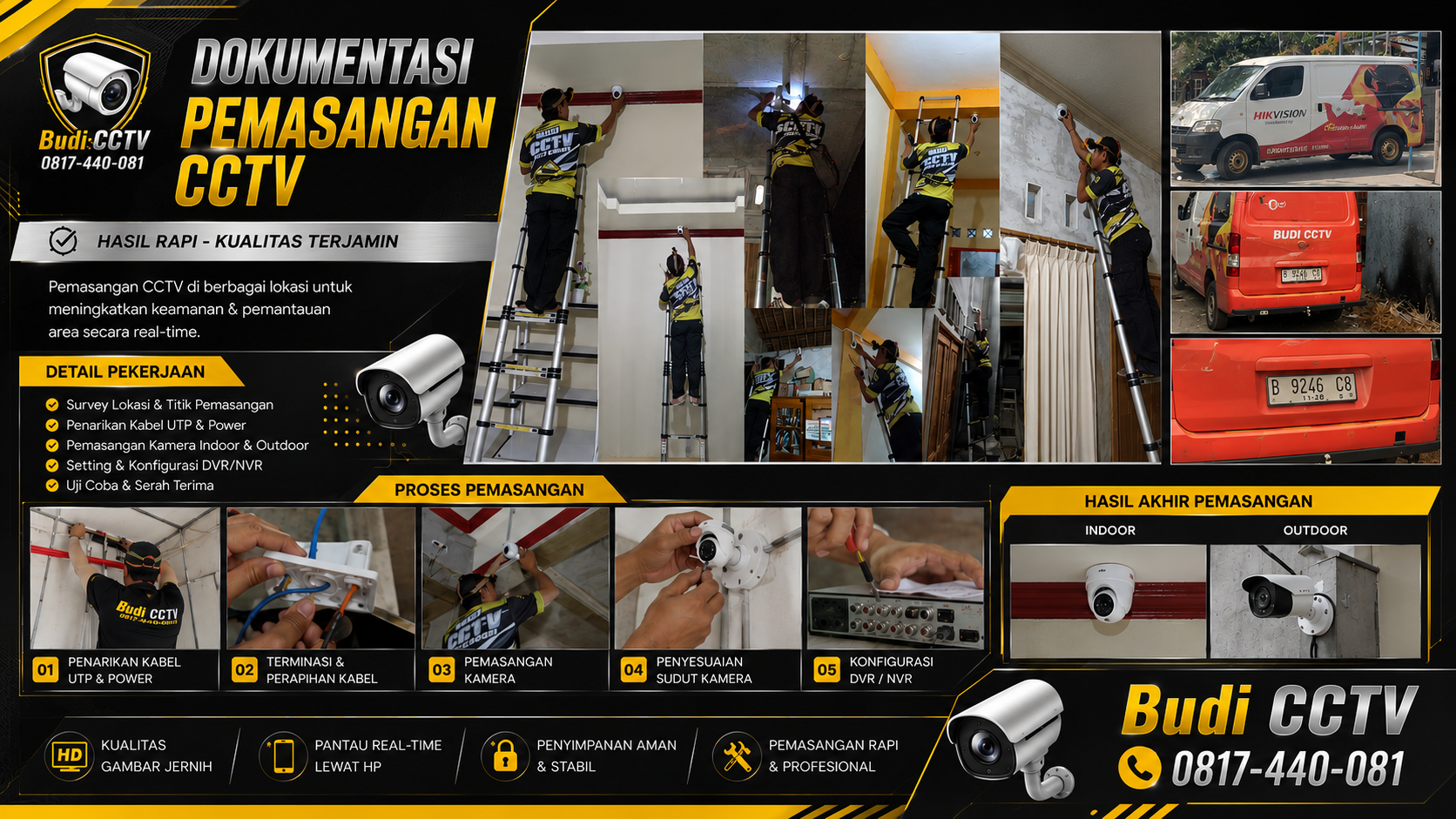 Pasang CCTV di Rumah Area Batang dengan CCTV Hikvision Two Way Audio