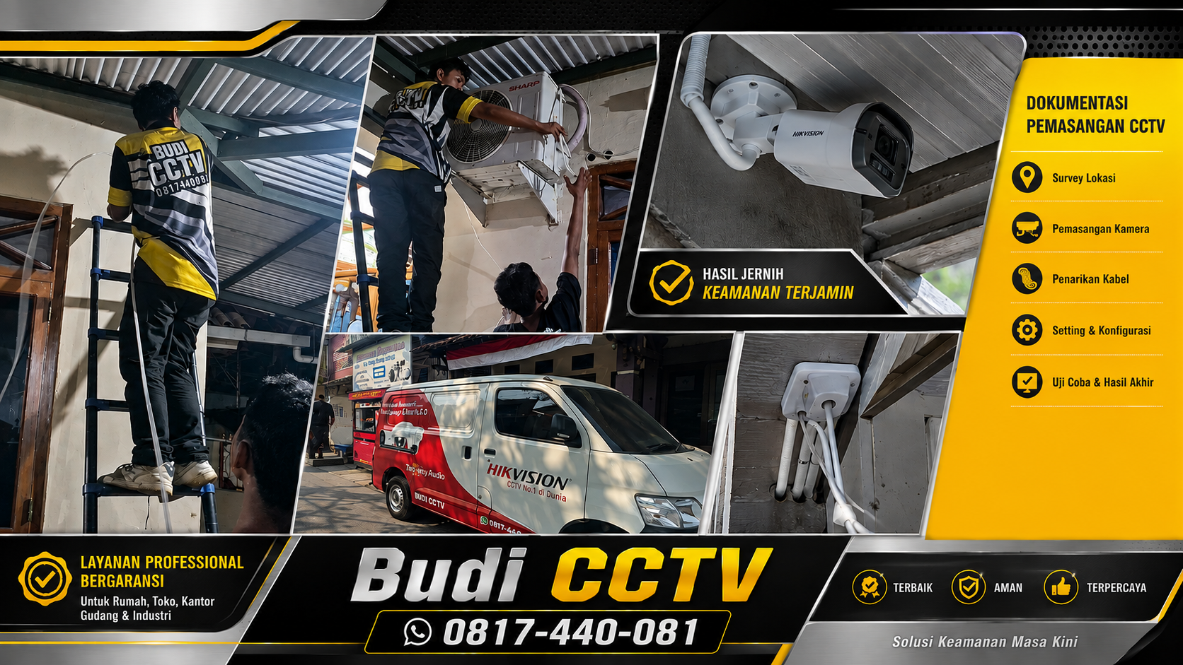 CCTV Hikvision Batang, Teknisi Lokal Mudah Dihubungi